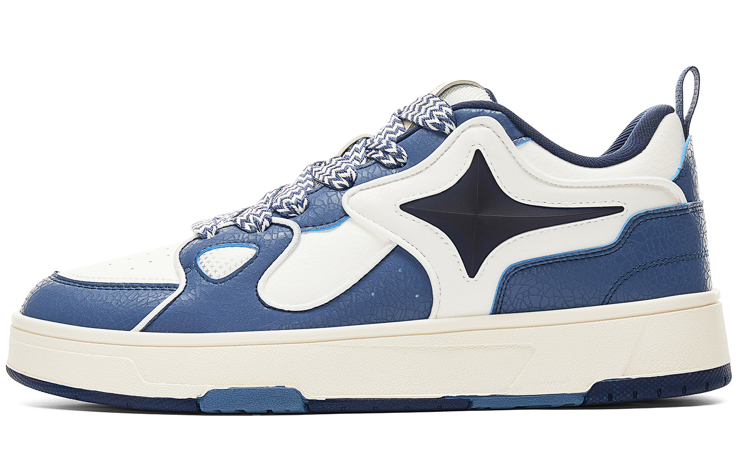 Peak Taichi Flash Retro Low-Top Sneakers Photo Blue Lightweight Comfort. DB440047 Photo Blue