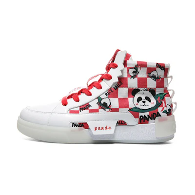 Peak TaiChi High Top 'Burgundy' 'Rice Ball'