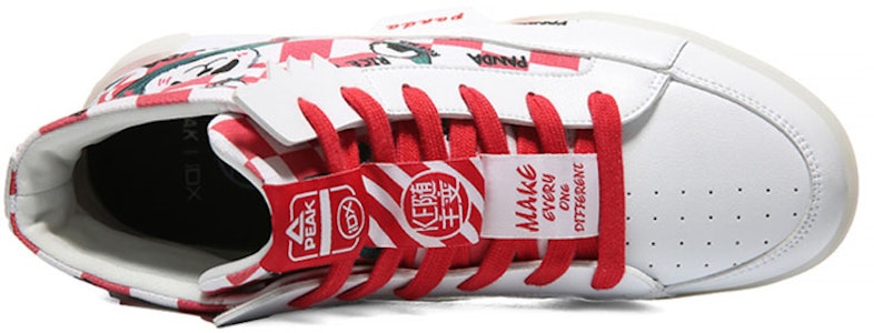 匹克 态極 "飯糰" 高筒 板鞋 男款 酒紅色 Lookbook 匹克 态極 "飯糰" 高筒 板鞋 男款 酒紅色