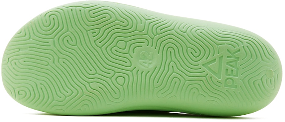 Peak Taichi Little Fatty Slide 'Green Yellow' DL410377 Details for Peak Taichi Little Fatty Slide 'Green Yellow' DL410377