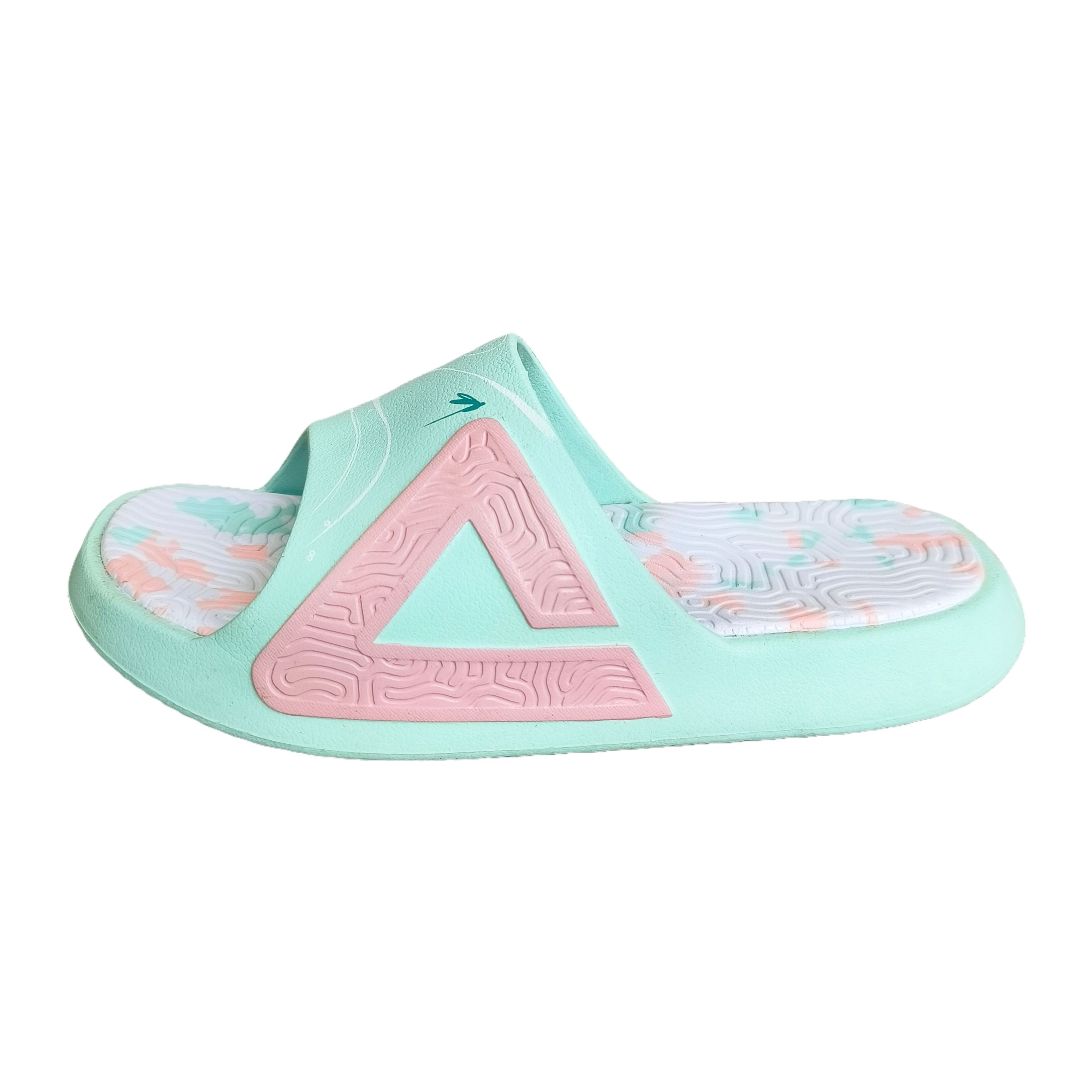 PEAK Taichi Slides Lotus Pond Green Indoor Non-Slip Fashion Slippers ET33837L Mountain Lake Green