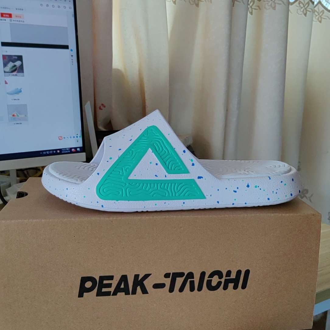 Buy Peak TaiChi Slippers 'Great White/Azure Blue' ET33847L