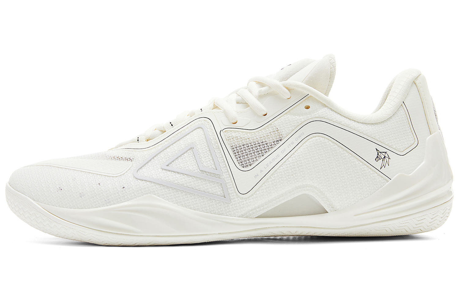 Peak Taichi Wushuang 'White Horse' Low-Top Basketball Shoes. DA440001