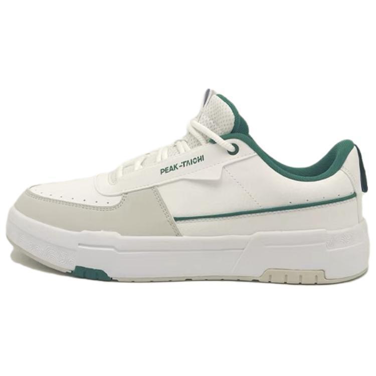 PEAK Taiji Cloudtrack 2.0 White Low-Top Casual Breathable Sneakers. ET43327B Big White