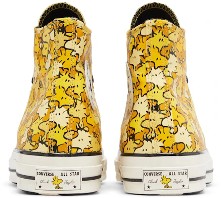 Peanuts x Converse Chuck 70 High 'Woodstock Camo' A01871C Details for Peanuts x Converse Chuck 70 High 'Woodstock Camo' A01871C