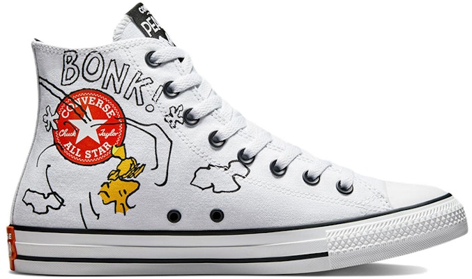 컨버스 척테일러 올스타 x 피너츠 '화이트 블랙 레드' A01872 Order 컨버스 척테일러 올스타 x 피너츠 '화이트 블랙 레드' A01872