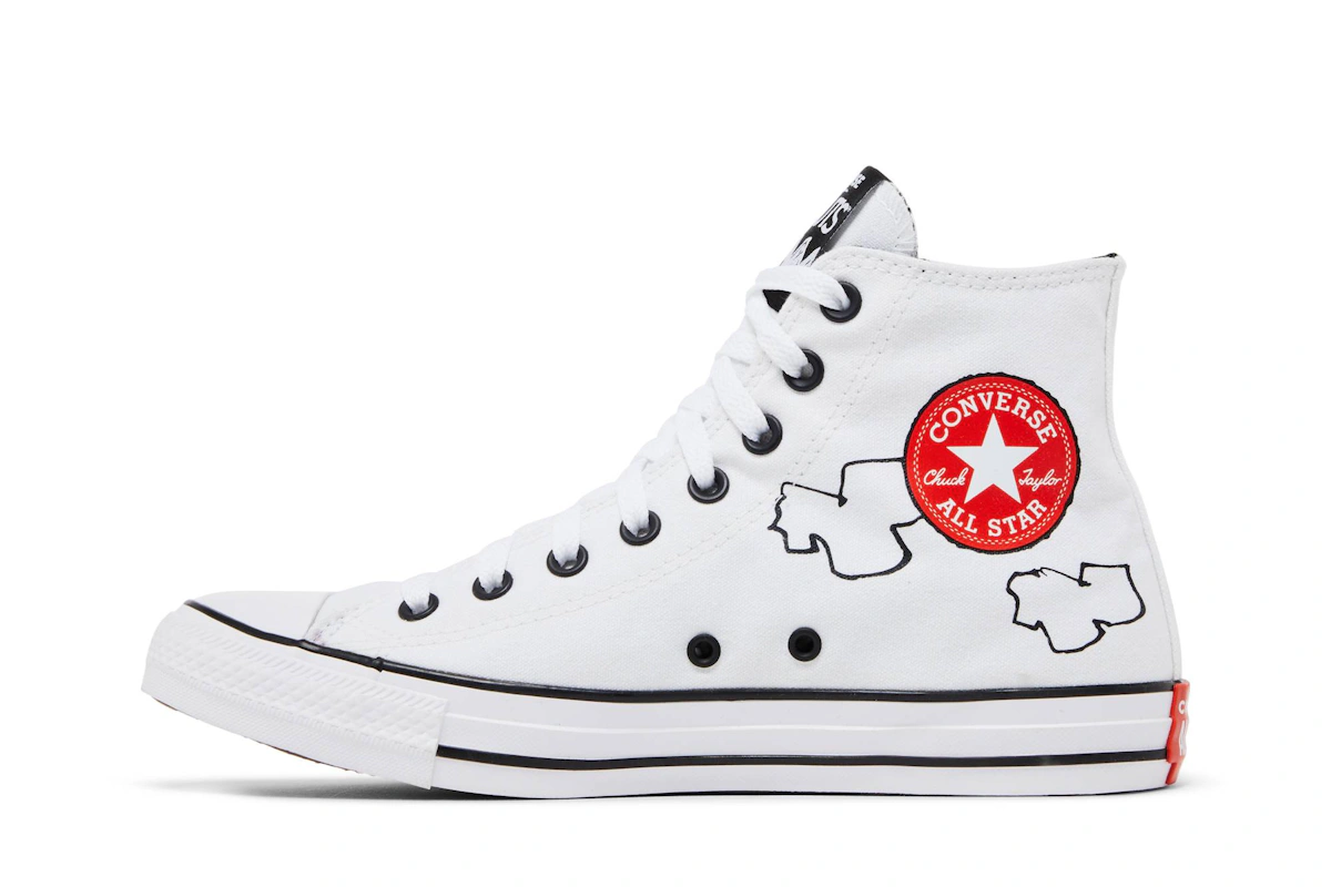 Peanuts x Converse Chuck Taylor All Star High 'Snoopy and Woodstock'