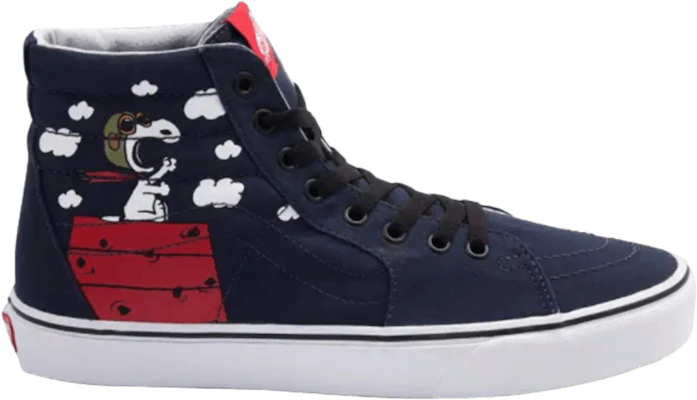 Peanuts x Vans Sk8-Hi 'Flying Ace' - Edición Especial de Snoopy y Vans. SK8-FLY-ACE Buy Peanuts x Vans Sk8-Hi 'Flying Ace' - Edición Especial de Snoopy y Vans. SK8-FLY-ACE