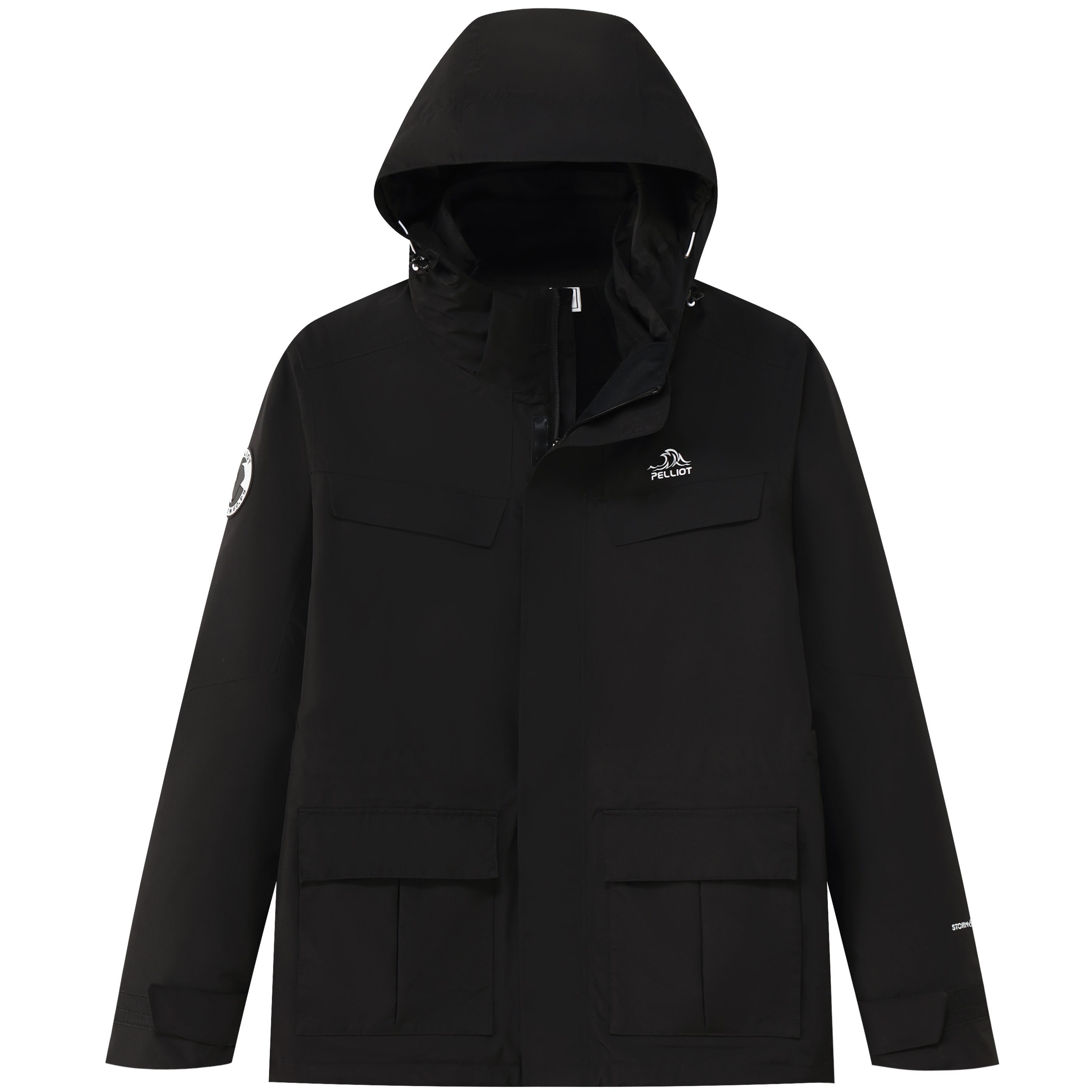 PELLIOT Classic 1.0 3-in-1 Waterproof Hiking Ski Jacket with Fleece Liner 11040105