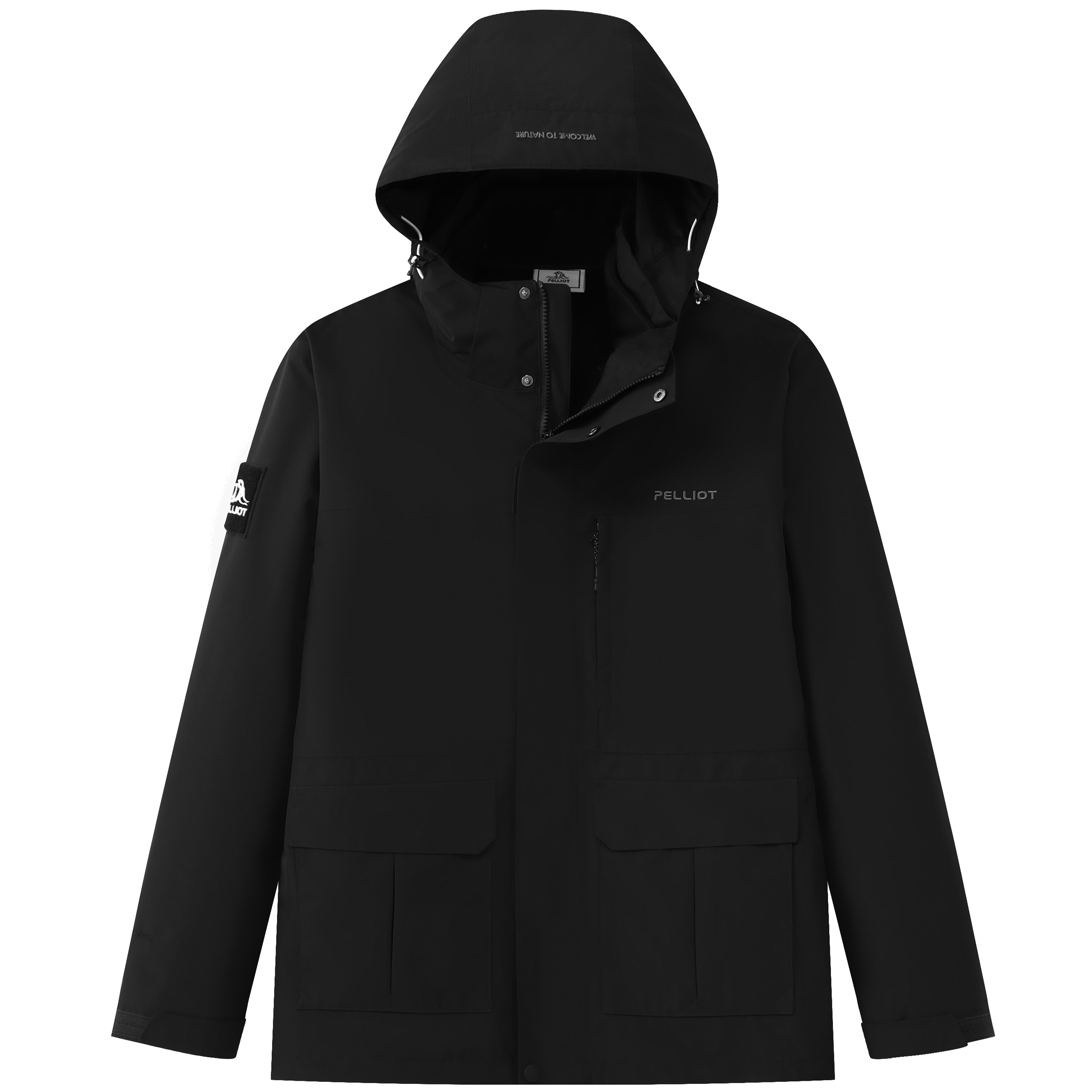 PELLIOT Classic 1.0 Outdoor Waterproof 3-in-1 Jacket for Hiking & Travel 11240129