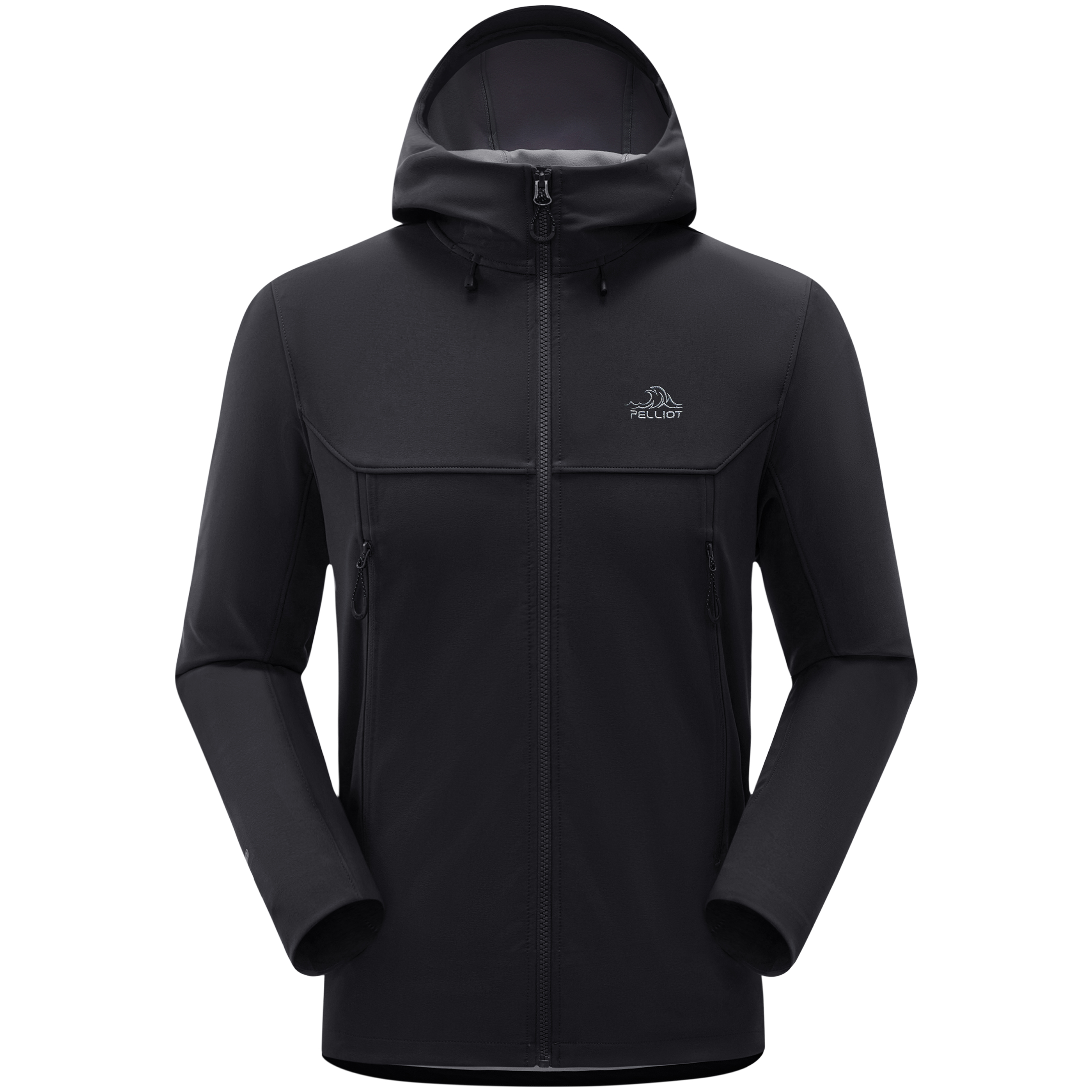 PELLIOT Windproof Outdoor Softshell Jacket Hoodie - Unisex Hiking & Waterproof. 114306147