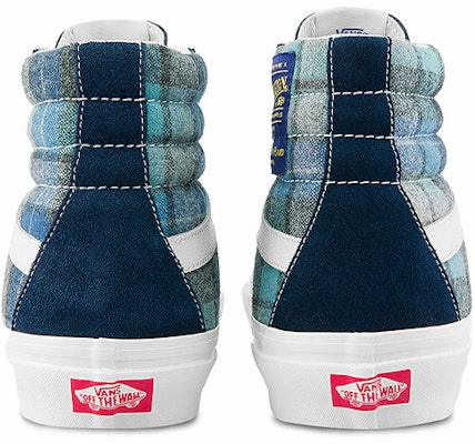 Pendleton x Vans Sk8-Hi 38 DX 'Anaheim Factory - Pola Kotak-Kotak Beach Boy' VN0A38GF9GS Shop Pendleton x Vans Sk8-Hi 38 DX 'Anaheim Factory - Pola Kotak-Kotak Beach Boy' VN0A38GF9GS
