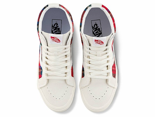 Pendleton x Vans SK8 HI 38 聯名休閒 高筒 滑板鞋 男女款 紅白 Lookbook Pendleton x Vans SK8 HI 38 聯名休閒 高筒 滑板鞋 男女款 紅白