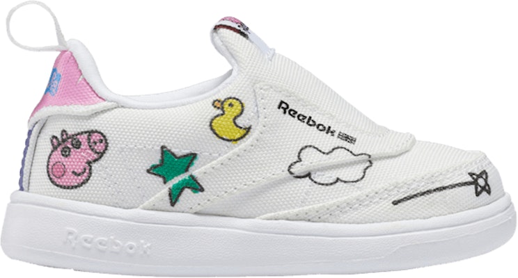 (Toddler) Peppa Pig x Reebok Club C Slip-On 4 'Play Dreamy' H05205 Buy (Toddler) Peppa Pig x Reebok Club C Slip-On 4 'Play Dreamy' H05205