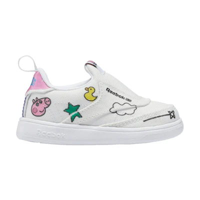 (TD) Peppa Pig Reebok Club C Slip-On 4 'Play Dreamy'