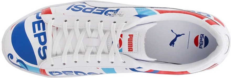 ペプシ×プーマ バスケット 白青 368345-02 Lookbook ペプシ×プーマ バスケット 白青 368345-02