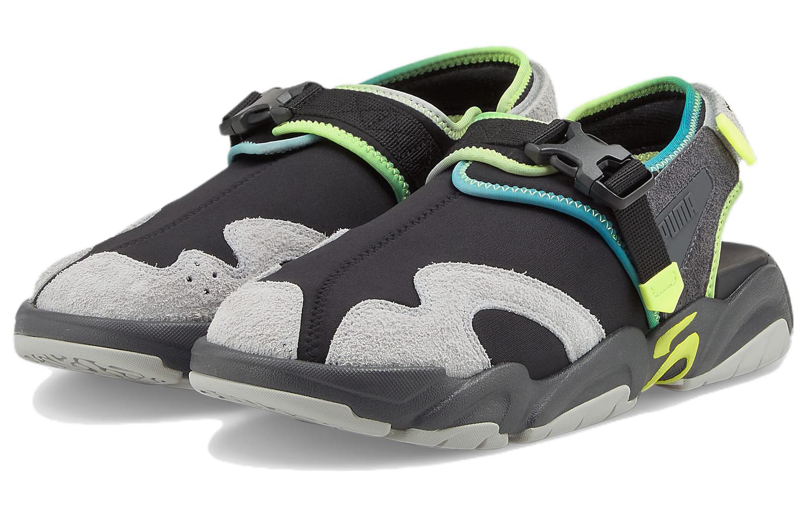 Shop Perks dan Mini x Puma TS-01 'Black Lime Squeeze' 390451-01