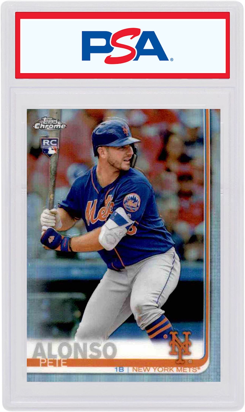 Buy Pete Alonso 2019 Topps Chrome Rookie Refractor #204 Kad Rookie