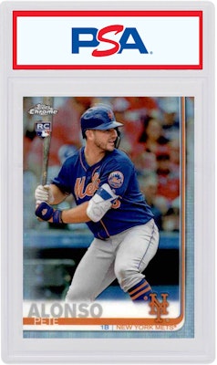 Pete Alonso 2019 Topps Chrome Rookie Refractor #204 Buy Pete Alonso 2019 Topps Chrome Rookie Refractor #204