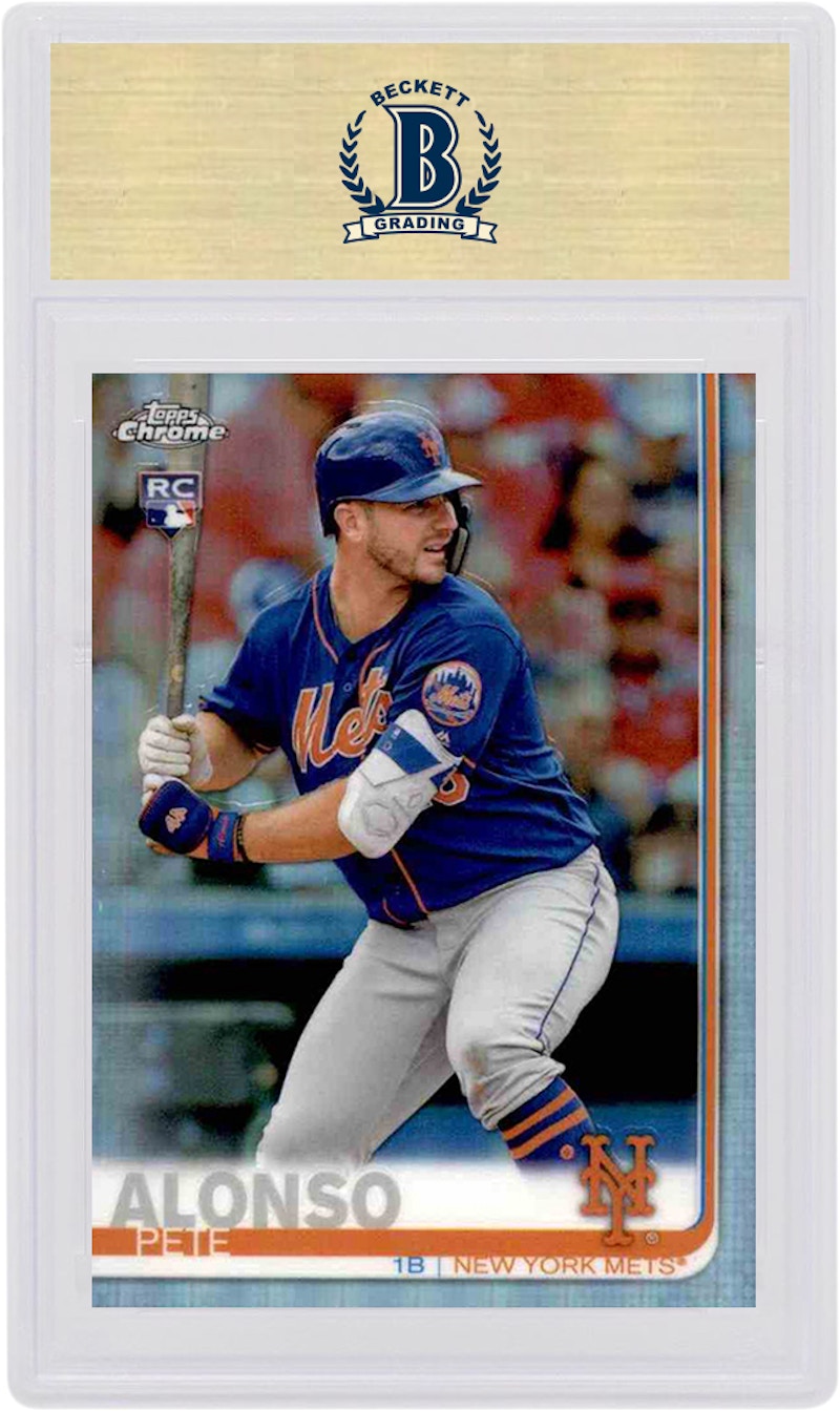 Pete Alonso 2019 Topps Chrome Rookie Refractor #204 圖 2