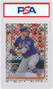 Pete Alonso 2019 Topps Chrome Rookie X-Fractor #204 Kad Novis Buy Pete Alonso 2019 Topps Chrome Rookie X-Fractor #204 Kad Novis