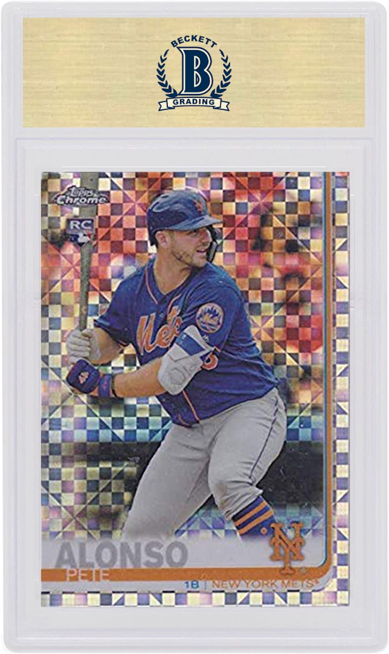 Pete Alonso 2019 Topps Chrome Rookie X-Fractor #204 圖 2