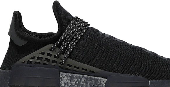 Pharrell x adidas NMD Human Race 'Triple Black' Hitam Tulen GX2487 Order Pharrell x adidas NMD Human Race 'Triple Black' Hitam Tulen GX2487