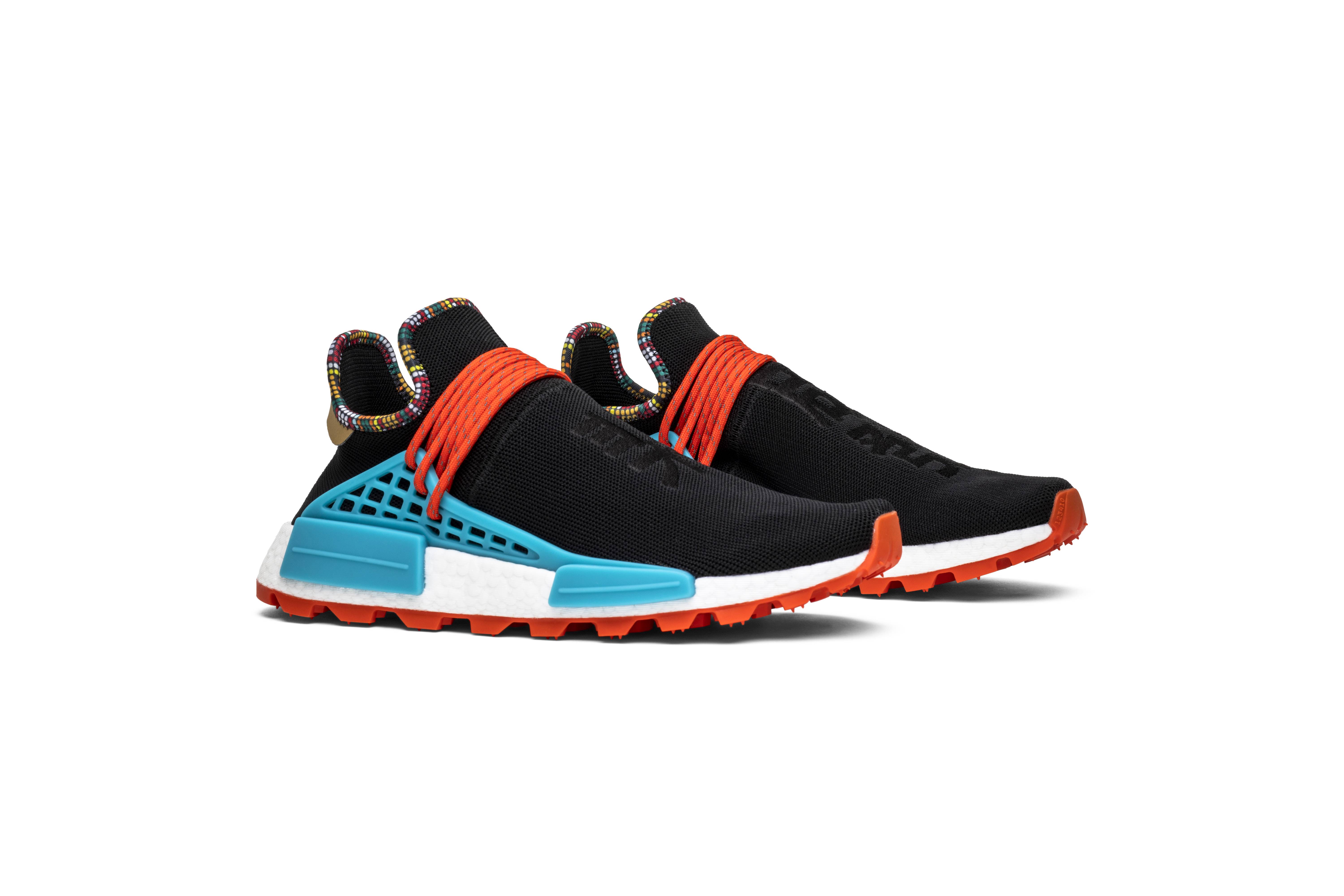 Pharrell Williams x Adidas NMD Human Race Black EE7582 US 6