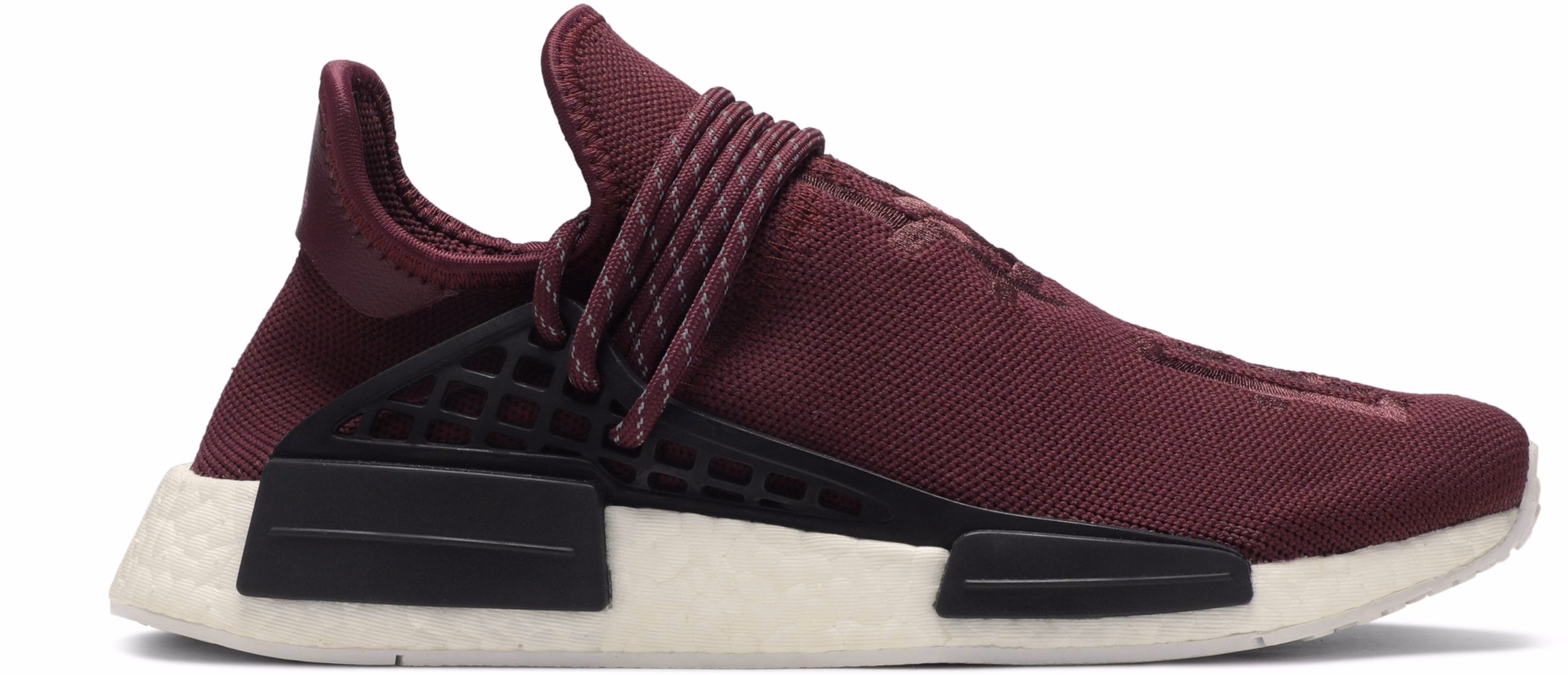 Burgundy nmd human race outlet