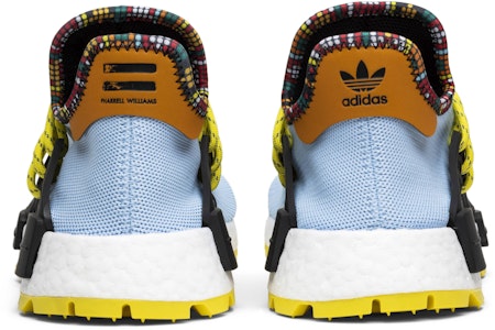 퍼렐 x 아디다스 NMD 휴먼레이스 '클리어 스카이' EE7581 Details for 퍼렐 x 아디다스 NMD 휴먼레이스 '클리어 스카이' EE7581