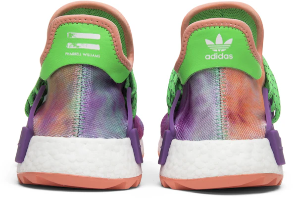 Pharrell Williams x adidas NMD Human Race Trail Holi Festival 'Chalk Coral' AC7034 Details for Pharrell Williams x adidas NMD Human Race Trail Holi Festival 'Chalk Coral' AC7034