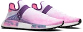 Cheap Pharrell Williams x adidas NMD Human Race Trail Holi Festival 'Pink Glow' AC7362
