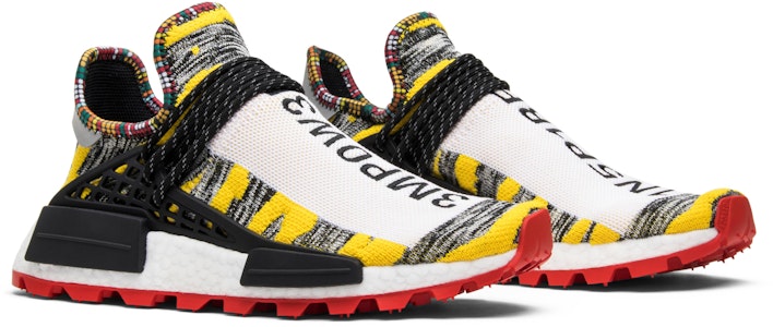 Pharrell Williams x adidas NMD Human Race Trail Solar Pack 'Rojo' BB9527 Cheap Pharrell Williams x adidas NMD Human Race Trail Solar Pack 'Rojo' BB9527