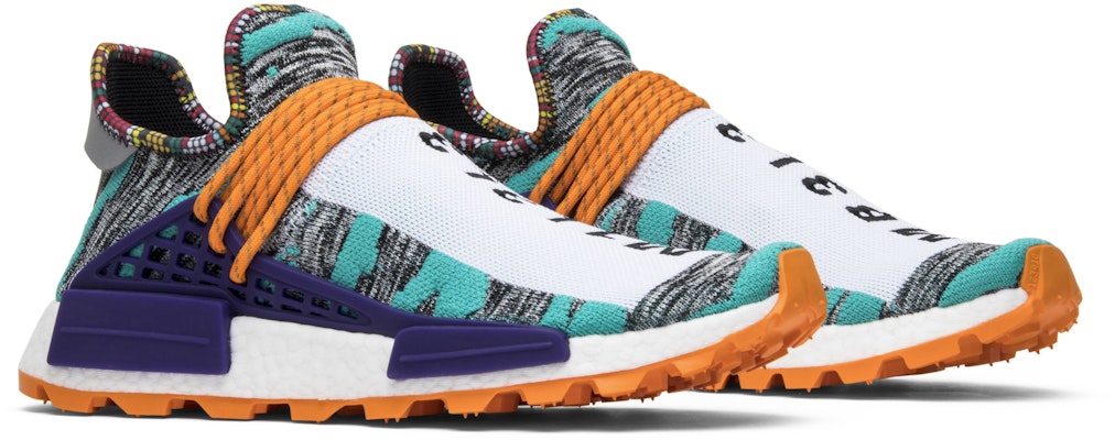 Pharrell Williams x adidas NMD Human Race Trail Solar Pack 'Orange' BB9528 Cheap Pharrell Williams x adidas NMD Human Race Trail Solar Pack 'Orange' BB9528