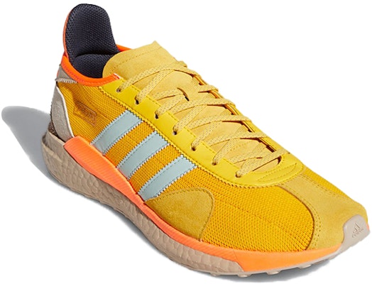 adidas Pharrell Williams x originals Tokio Solar Hu 'Yellow Orange' FZ2128 Lookbook adidas Pharrell Williams x originals Tokio Solar Hu 'Yellow Orange' FZ2128