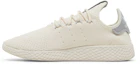 Lookbook Pharrell Williams x adidas Tennis Hu 'Putih Kapur Kelabu Muda' GZ9534