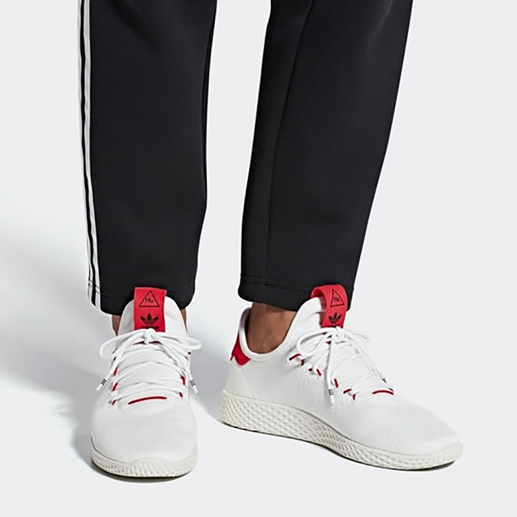 Cheap 菲董 x 阿迪达斯 Tennis Hu '猩红'球鞋 BD7530