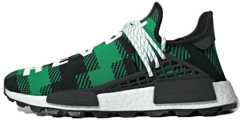 Pharrell Williams x Billionaire Boys Club x adidas NMD Human Race Trail 'Green Plaid' EF7388 Buy Pharrell Williams x Billionaire Boys Club x adidas NMD Human Race Trail 'Green Plaid' EF7388