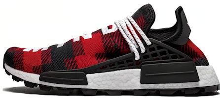 Pharrell Williams x Billionaire Boys Club x adidas NMD Human Race Trail 'Red Plaid' (Family & Friends) EF7389 Pharrell Williams x Billionaire Boys Club x adidas NMD Human Race Trail 'Red Plaid' (Family & Friends) EF7389
