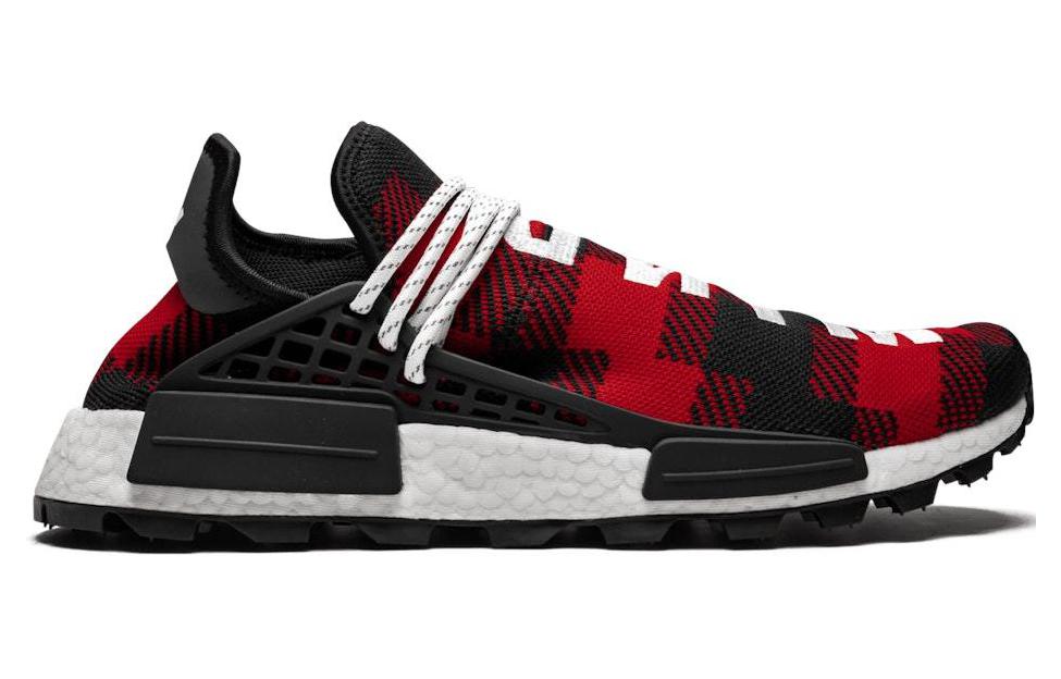 Order ファレル・ウィリアムス x ビリオネアボーイズクラブ x アディダス NMD ヒューマンレース トレイル 'レッドチェック' (ファミリー＆フレンズ) EF7389