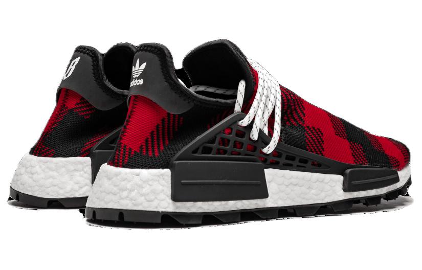 Lookbook ファレル・ウィリアムス x ビリオネアボーイズクラブ x アディダス NMD ヒューマンレース トレイル 'レッドチェック' (ファミリー＆フレンズ) EF7389