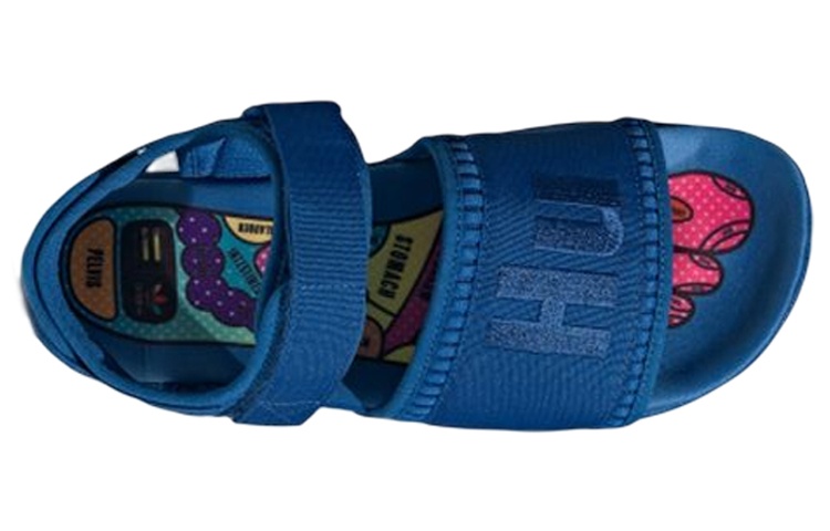 Shop 파렐 x 아디다스 아딜렛 2.0 샌들 '블루' FU7613