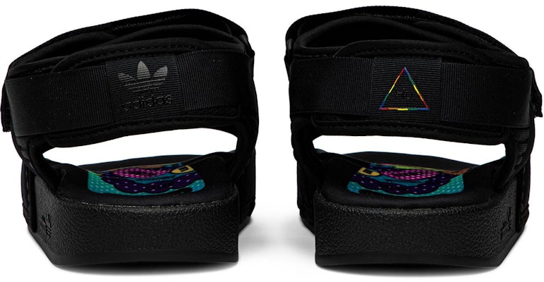 Pharrell x adidas Adilette 2.0 Sandalia 'Core Black' EG7824 Details for Pharrell x adidas Adilette 2.0 Sandalia 'Core Black' EG7824