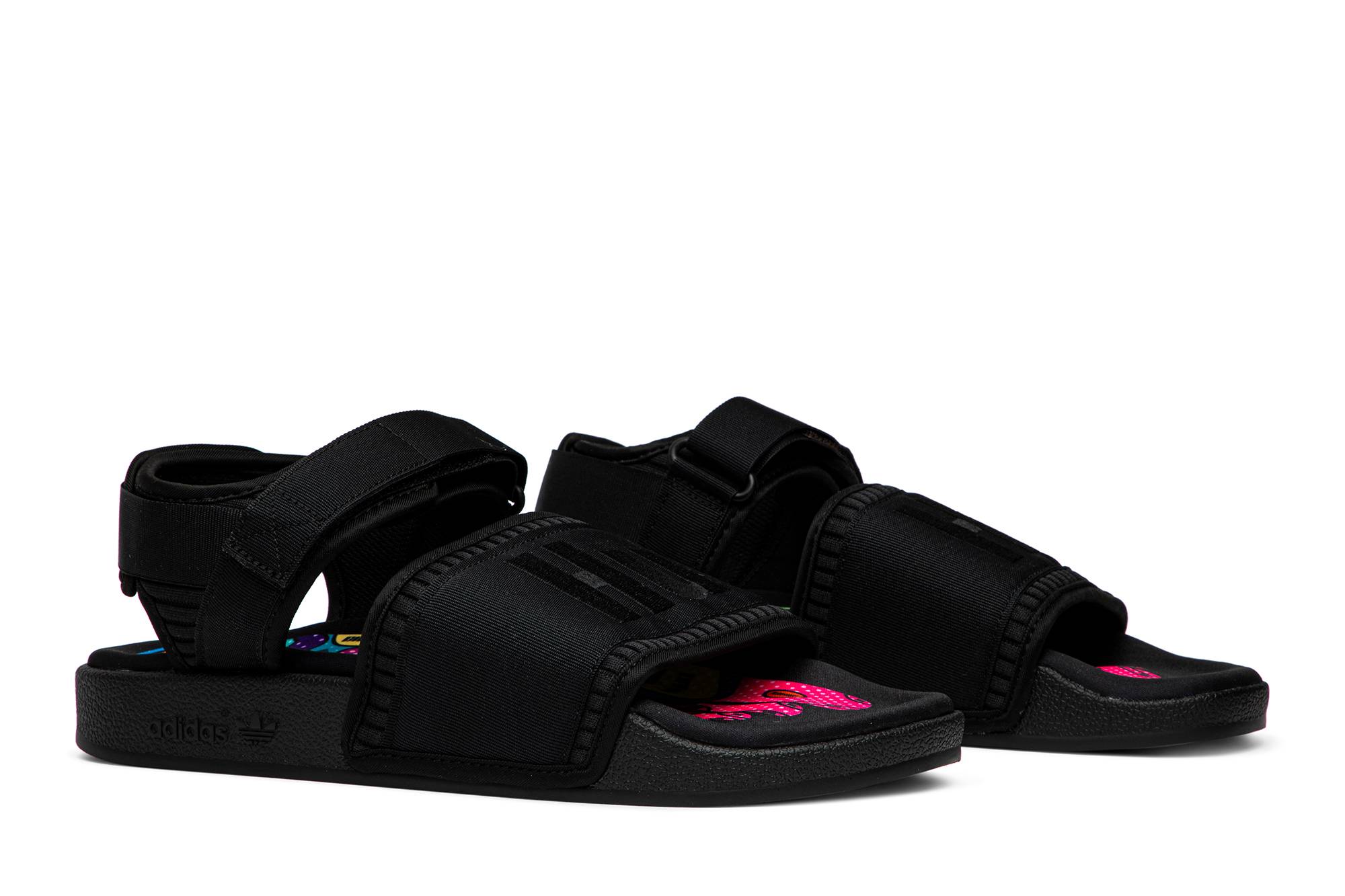 Cheap Pharrell x adidas Adilette 2.0 Sandalia 'Core Black' EG7824