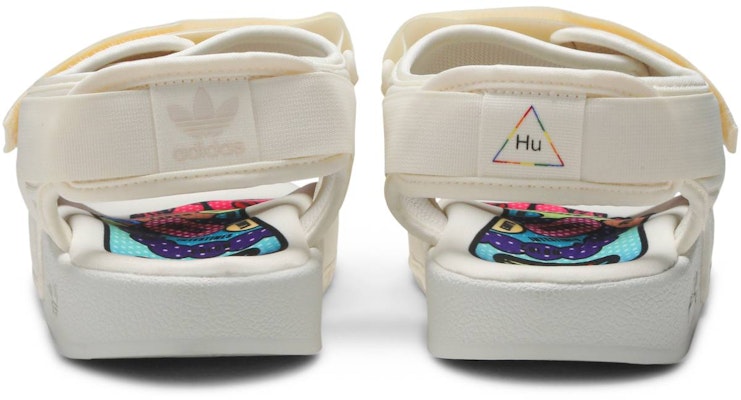 Pharrell x adidas Adilette 2.0 Sandalia 'Blanco Crema' EG7831 Details for Pharrell x adidas Adilette 2.0 Sandalia 'Blanco Crema' EG7831