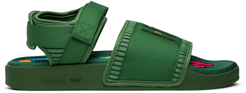 Pharrell x adidas 阿迪利特 2.0 凉鞋 '部落绿' FU7611 Buy Pharrell x adidas 阿迪利特 2.0 凉鞋 '部落绿' FU7611