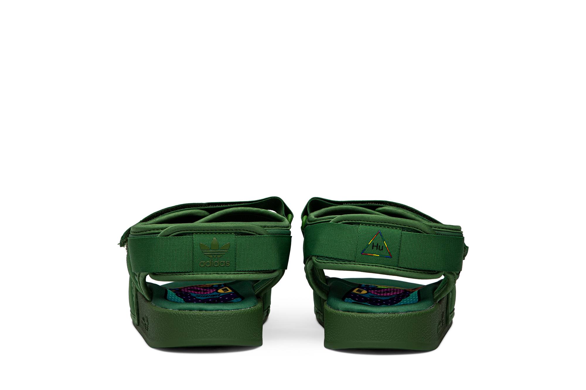 Details for Pharrell x adidas 阿迪利特 2.0 凉鞋 '部落绿' FU7611