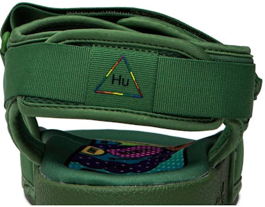 Pharrell x adidas 阿迪利特 2.0 凉鞋 '部落绿' FU7611 Sizing Pharrell x adidas 阿迪利特 2.0 凉鞋 '部落绿' FU7611