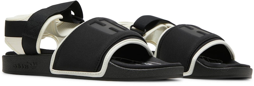 파렐 x 아디다스 아딜렛 2.0 슬라이드 '블랙 화이트' GZ1892 Cheap 파렐 x 아디다스 아딜렛 2.0 슬라이드 '블랙 화이트' GZ1892