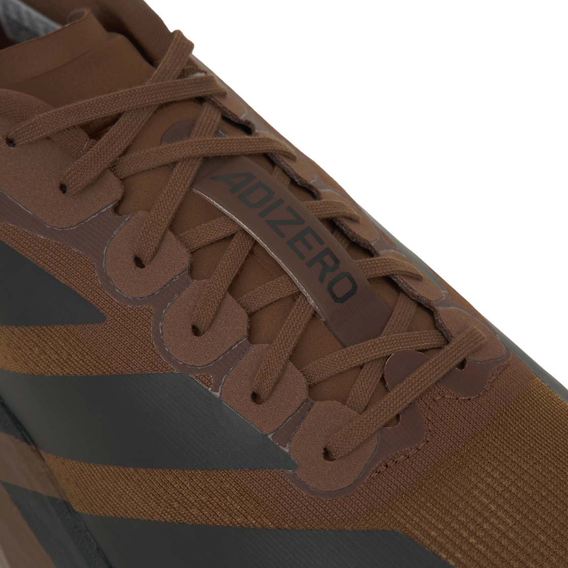 Sizing 法瑞爾威廉姆斯 x adidas Adizero Evo SL Humanrace 經典棕 KJ8809